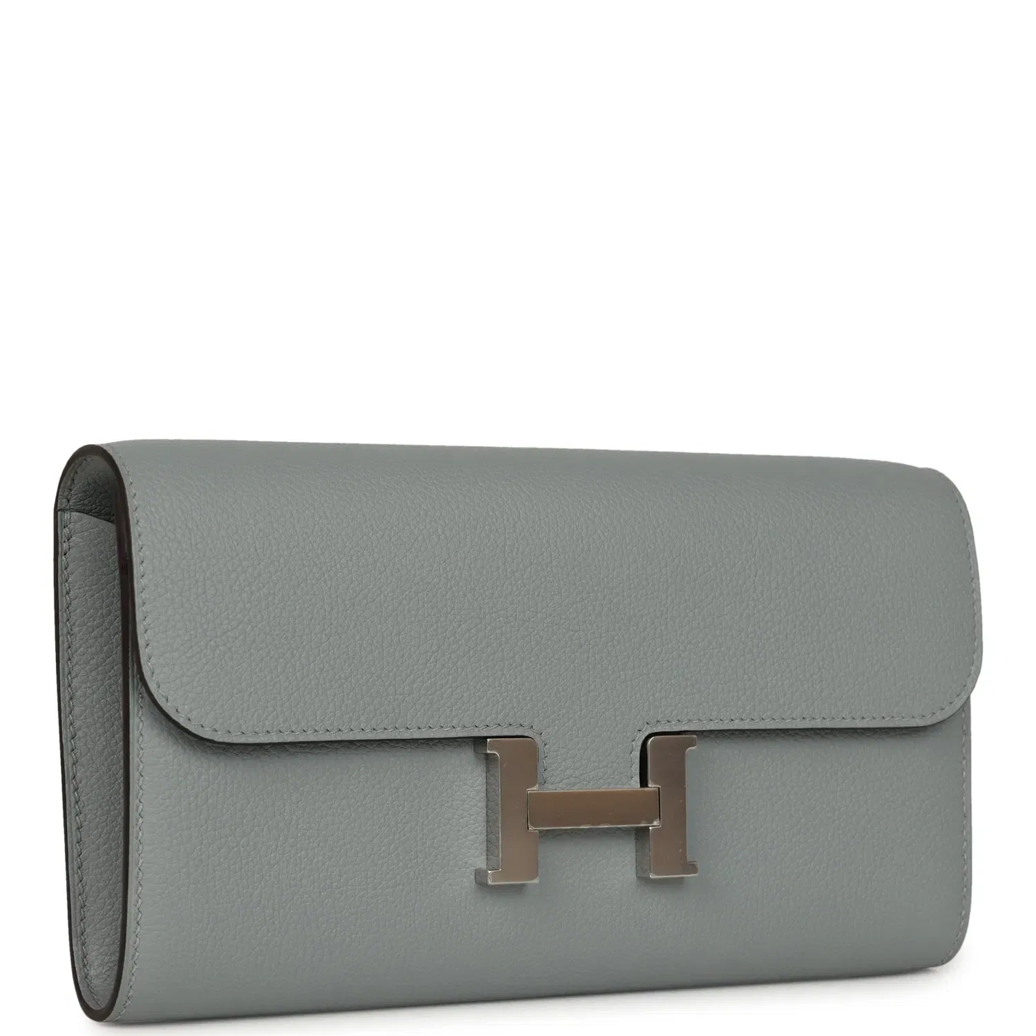 Hermes Constance Wallet To Go Gris Pantin Evercolor Palladium Hardware