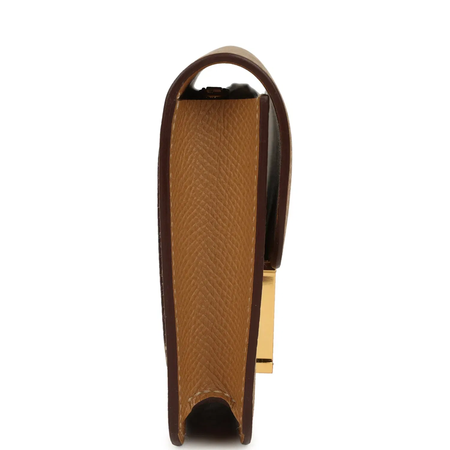 Hermes Constance Slim Wallet Biscuit Epsom Gold Hardware