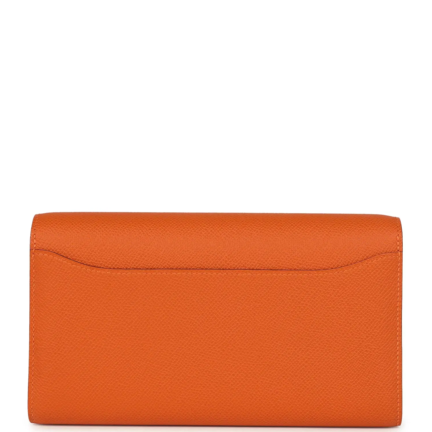 Hermes Constance Wallet To Go Orange Epsom Palladium Hardware