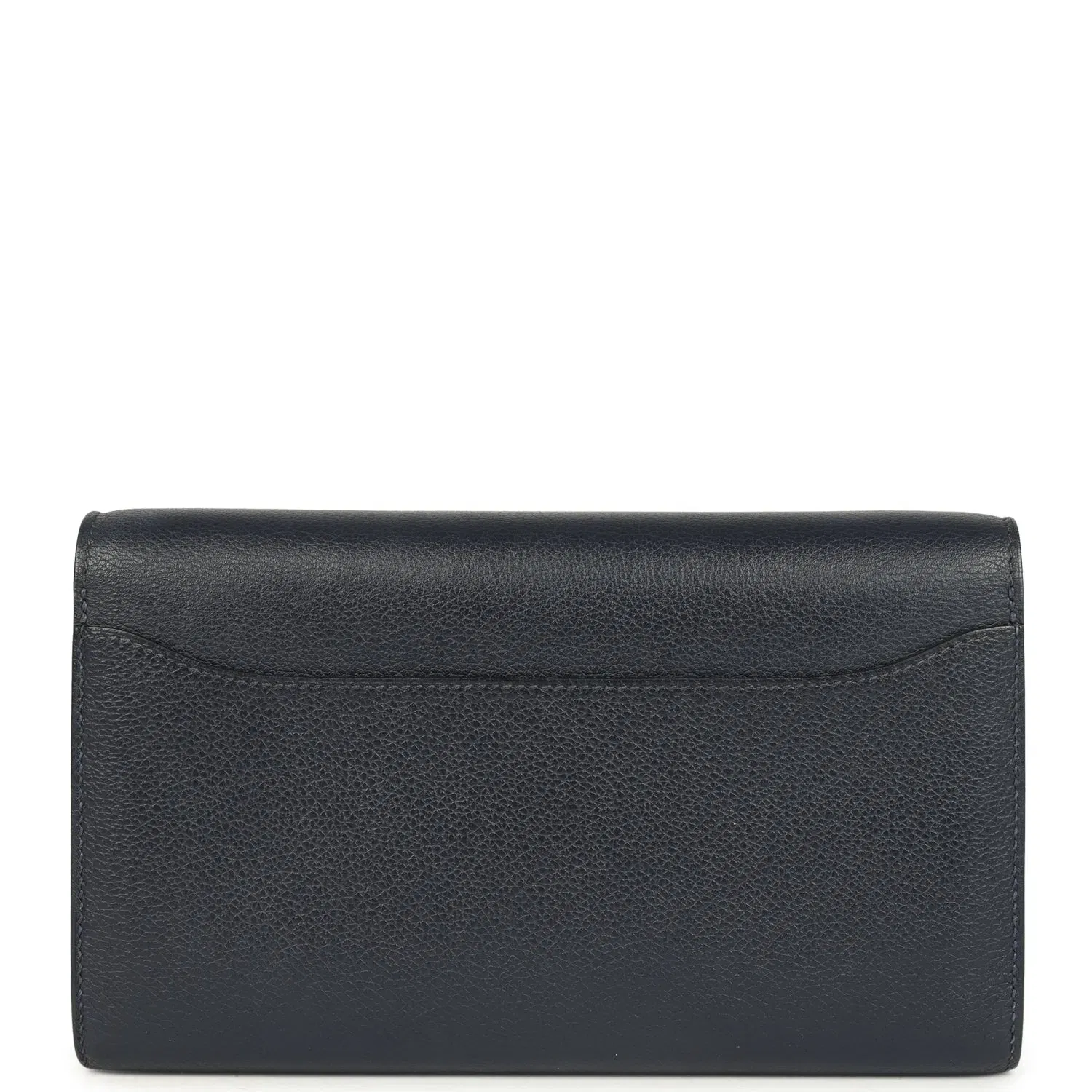 Hermes Constance Wallet To Go Bleu Nuit Evercolor Gold Hardware