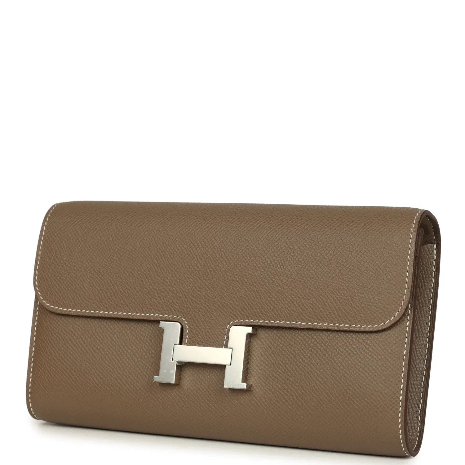 Hermes Constance Wallet To Go Etoupe Epsom Palladium Hardware