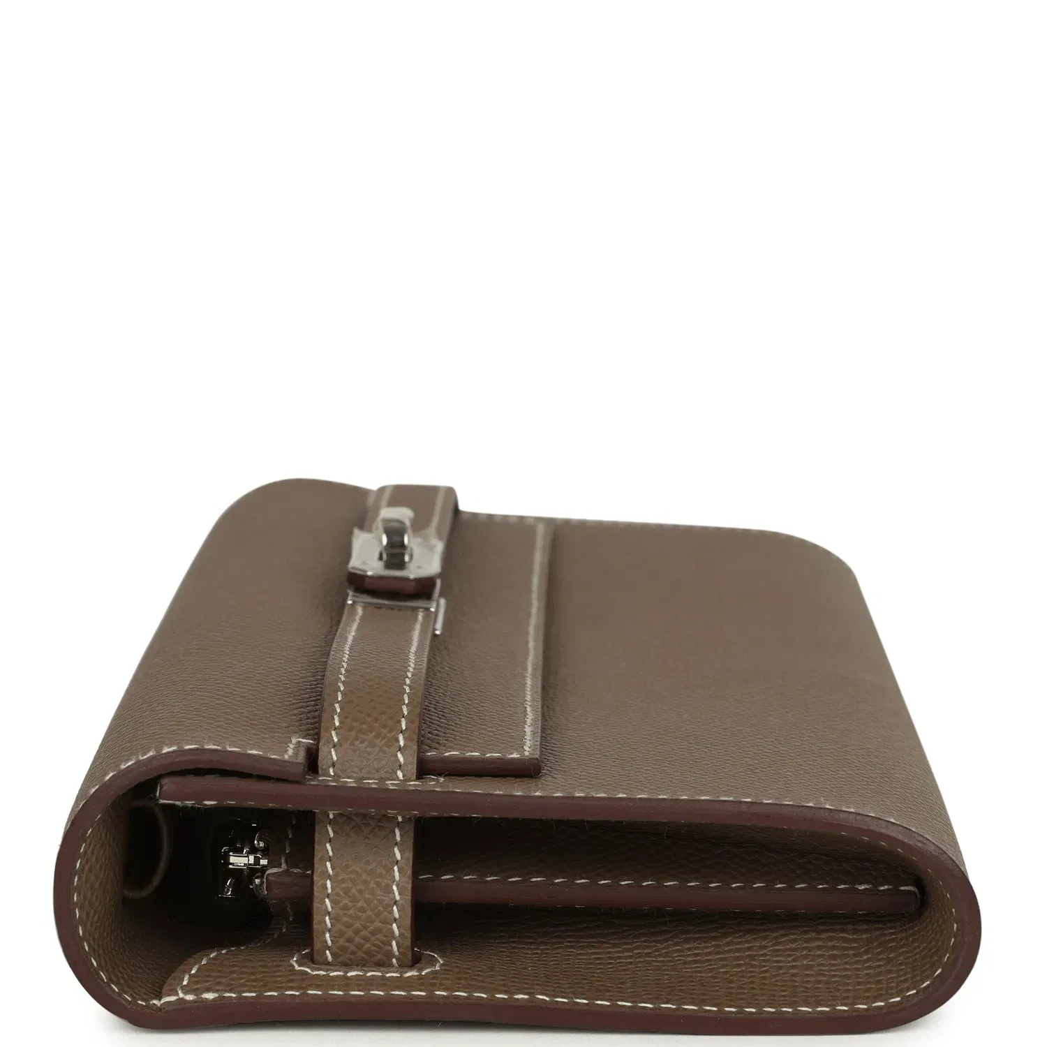 Hermes Kelly Wallet To Go Etoupe Epsom Palladium Hardware