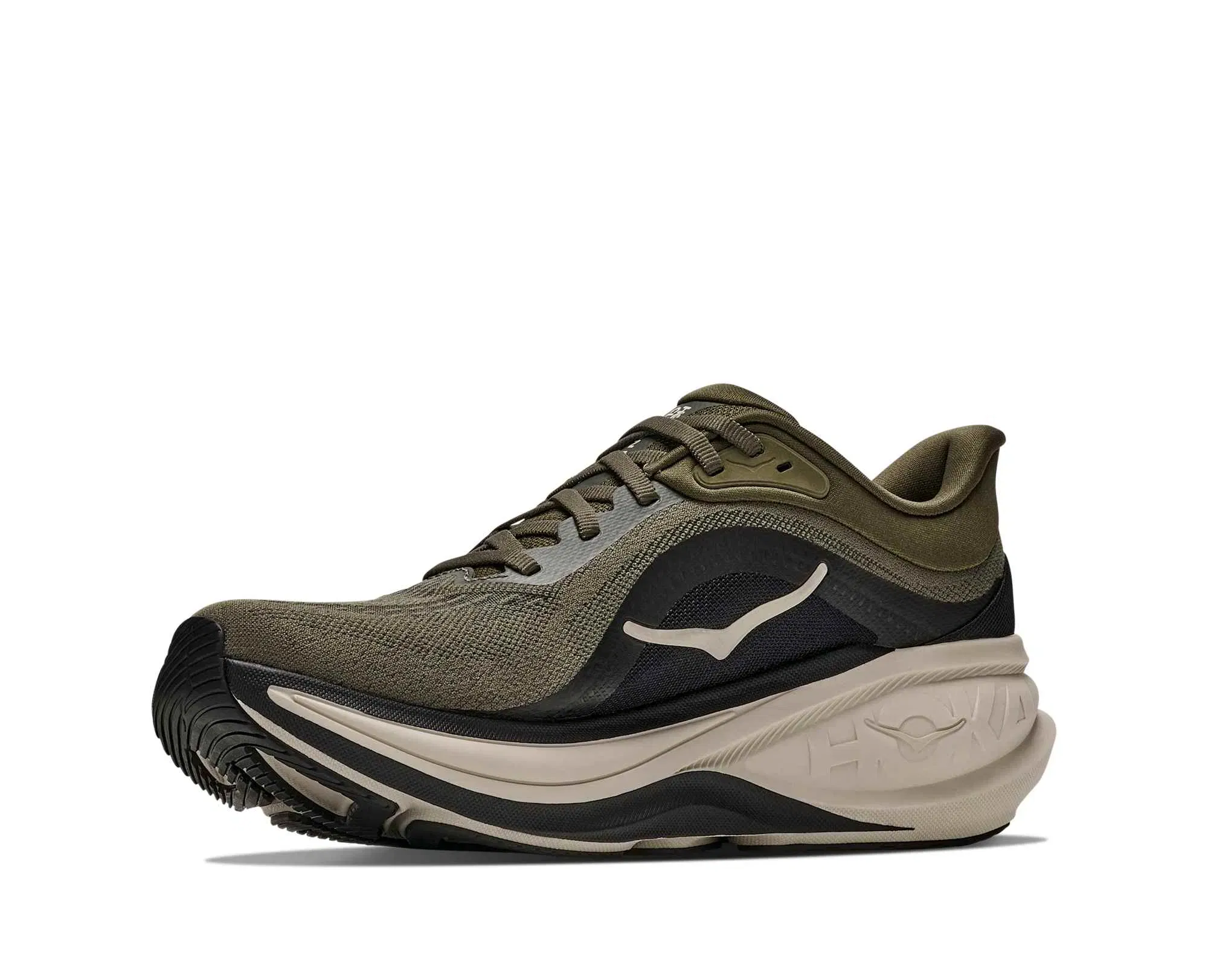Hoka M Clifton Pro Color: ANTIQUE OLIVE / RIVER ROCK GREY Style: 1176510-AVRV