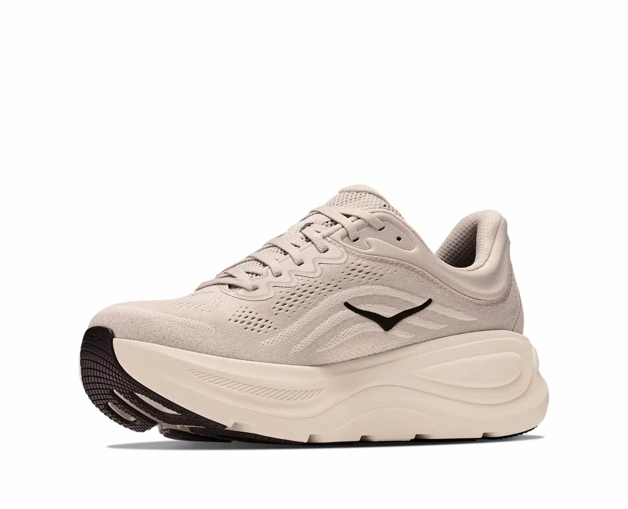 Hoka M Bondi 9 Color: RIVER ROCK GREY / ALABASTER Style: 1162011-RRCK
