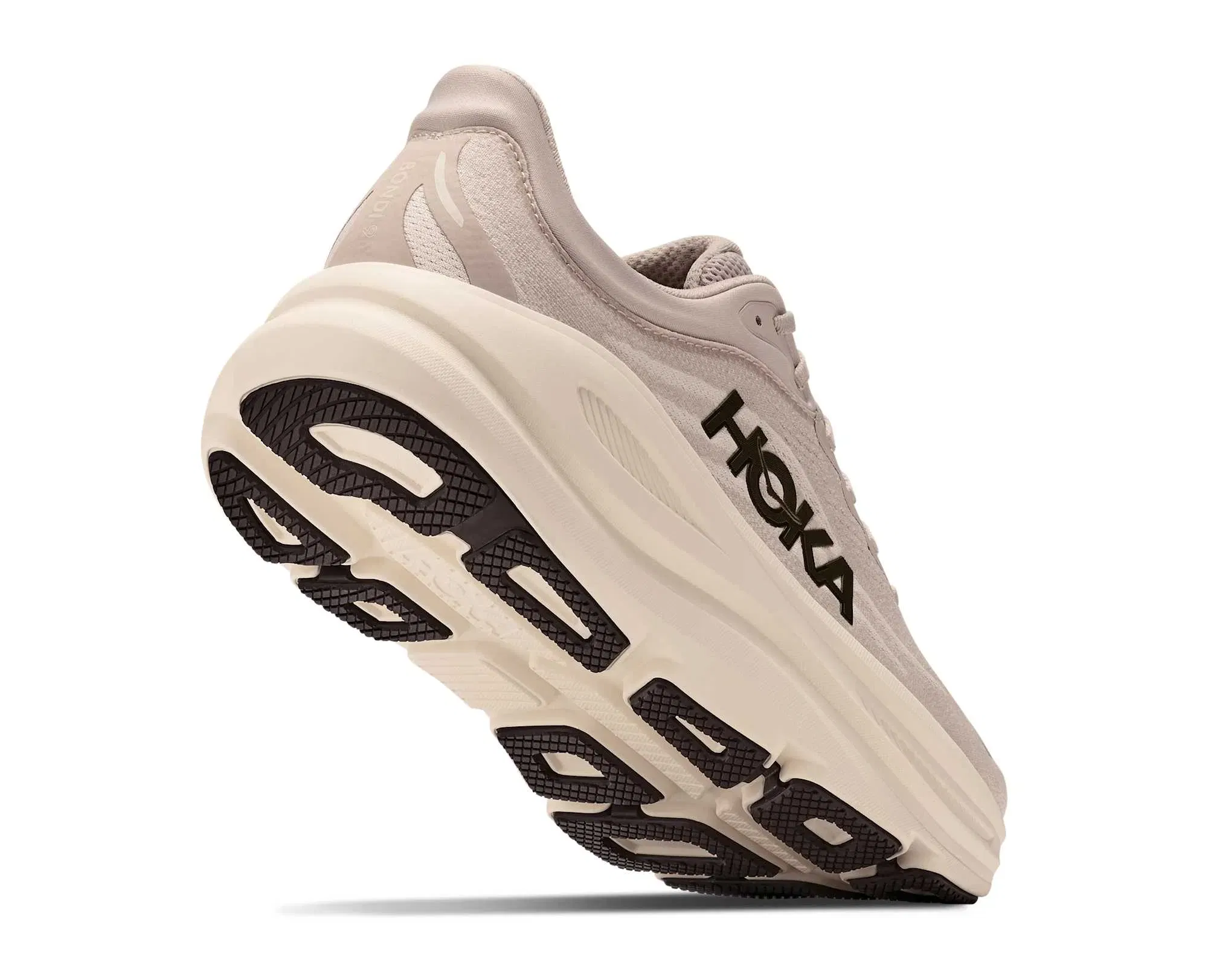 Hoka M Bondi 9 Color: RIVER ROCK GREY / ALABASTER Style: 1162011-RRCK