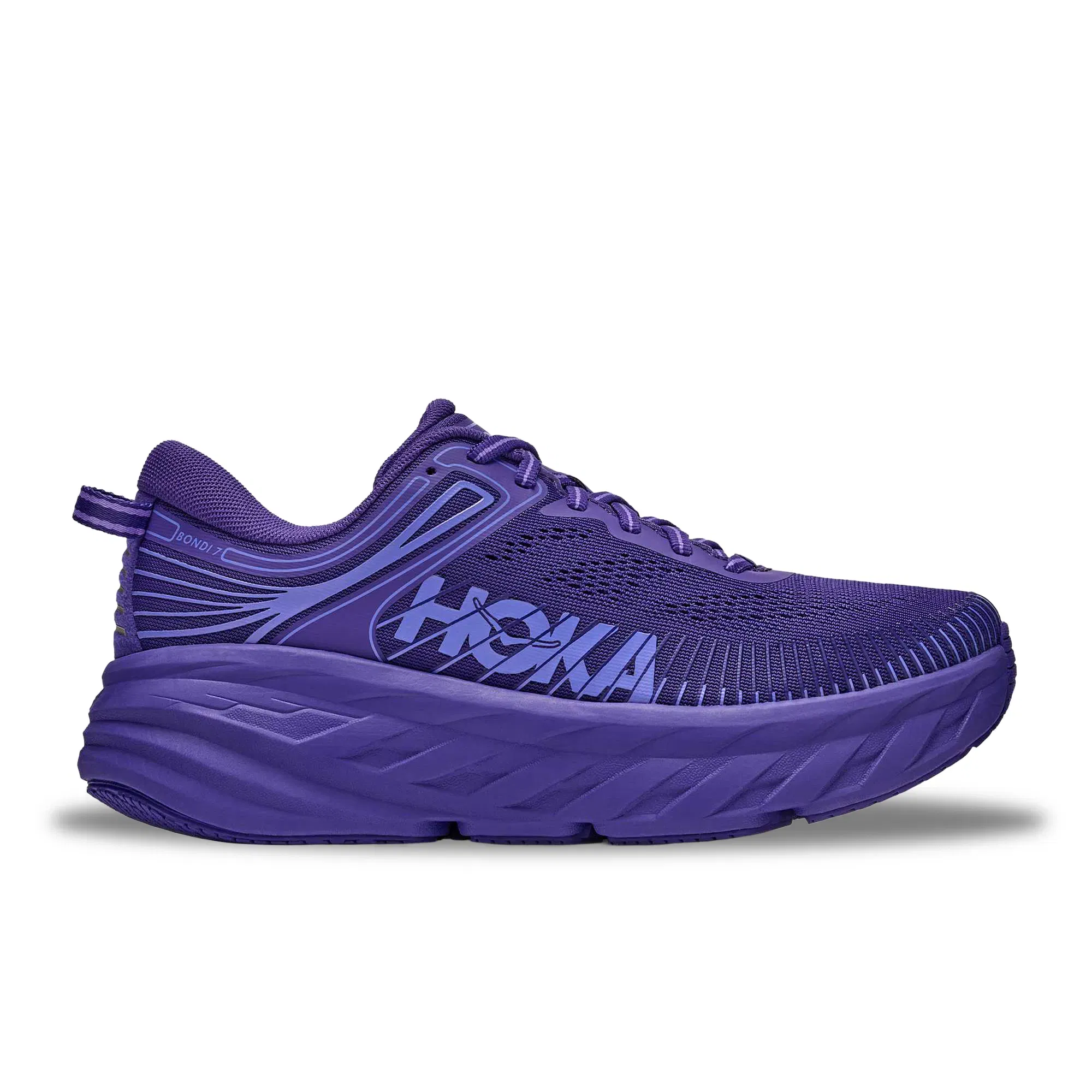 Hoka W Bondi 7 Color: COSMIC PURPLE / COSMIC PURPLE Style: 1110519-CLCS