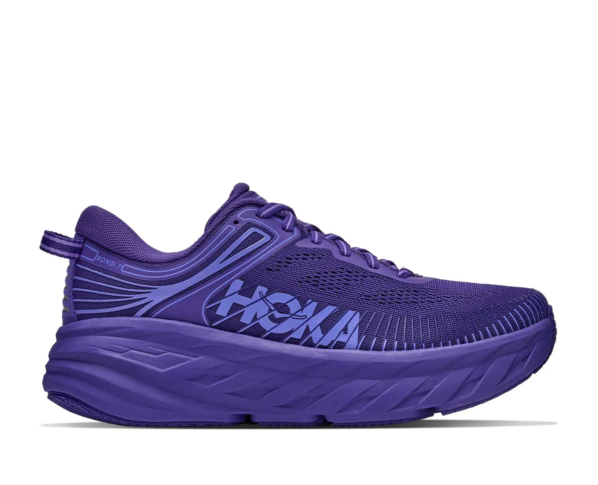 Hoka W Bondi 7 Color: COSMIC PURPLE / COSMIC PURPLE Style: 1110519-CLCS
