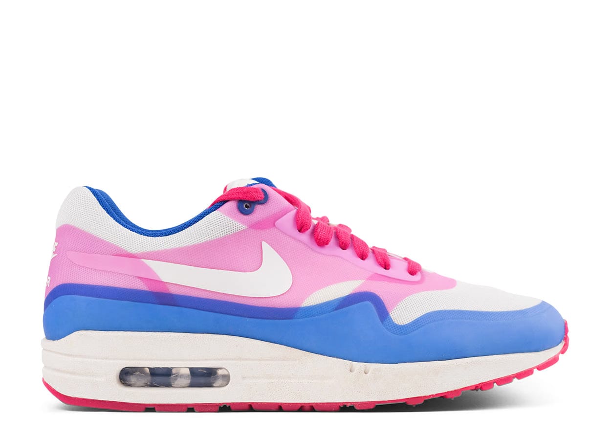 Nike Air Max 1 Hyperfuse Premium 'Pink & Hyper Blue' (Wmns)