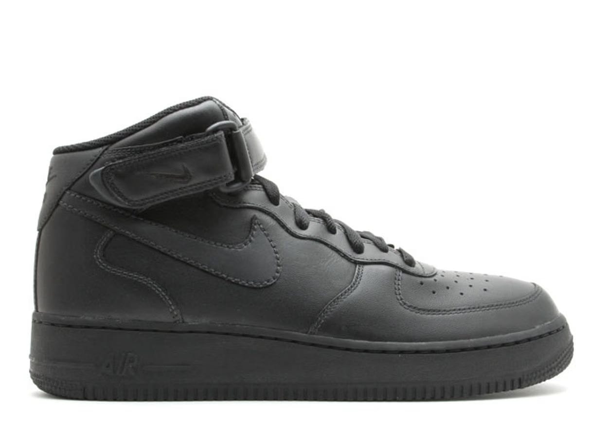 Nike Air Force 1 Mid 07 (2017) 'Triple Black'