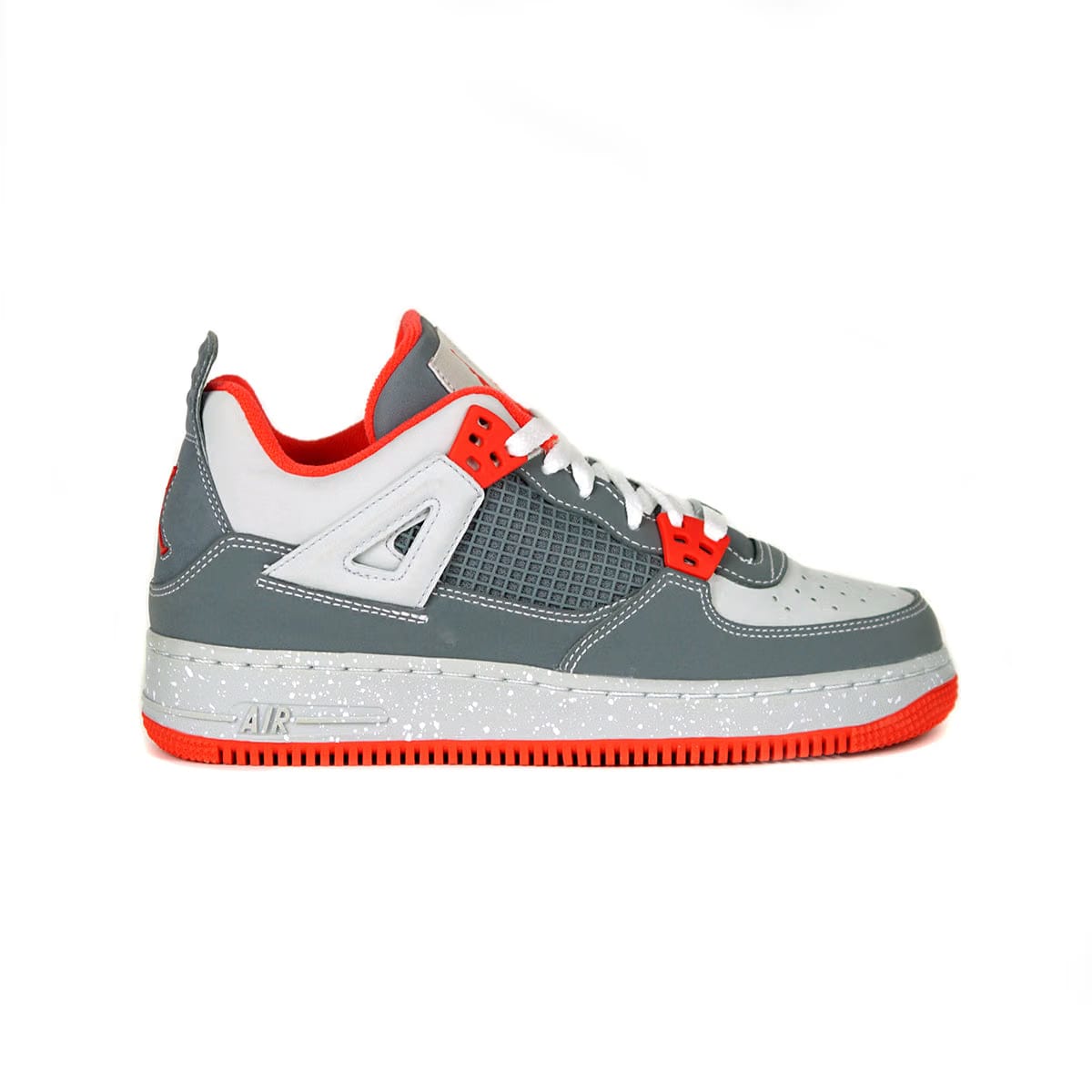 Air Jordan Fusion 4 'Cool Grey - Infrared' (AJF4) (GS/Juniors) (2009)