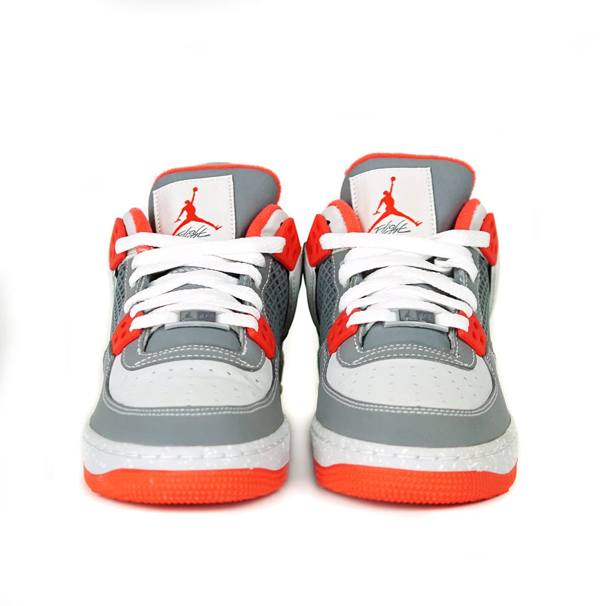 Air Jordan Fusion 4 'Cool Grey - Infrared' (AJF4) (GS/Juniors) (2009)