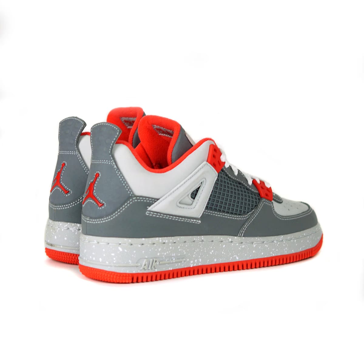 Air Jordan Fusion 4 'Cool Grey - Infrared' (AJF4) (GS/Juniors) (2009)