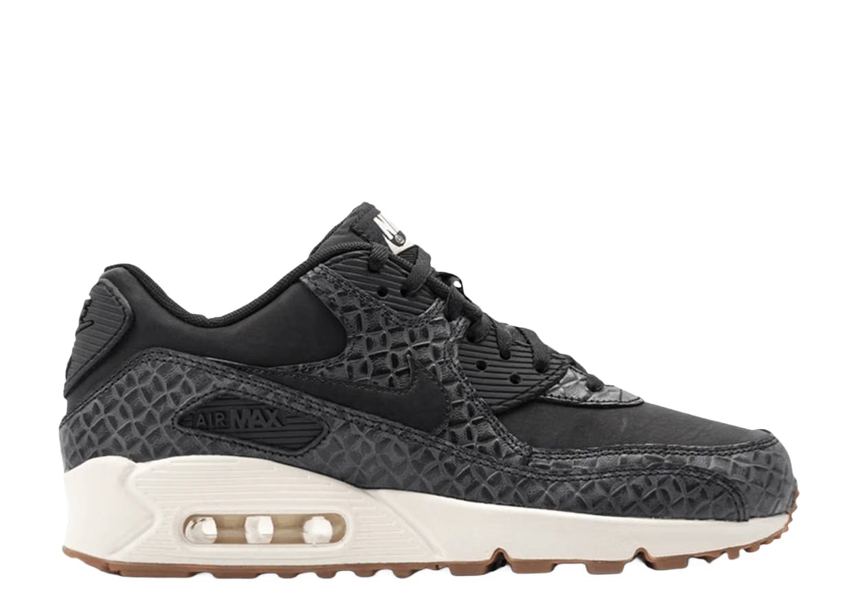 Nike Air Max 90 Premium Low 'Black' (Wmns)