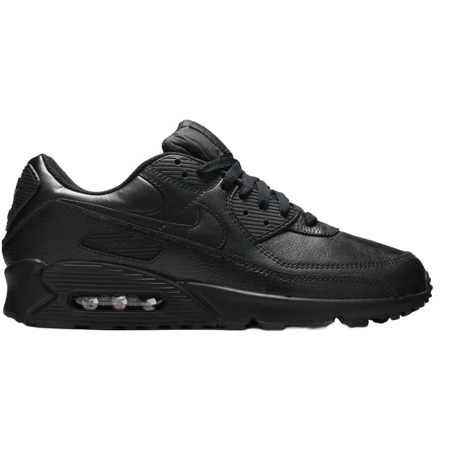 Nike Air Max 90 Leather Triple Black (2020)