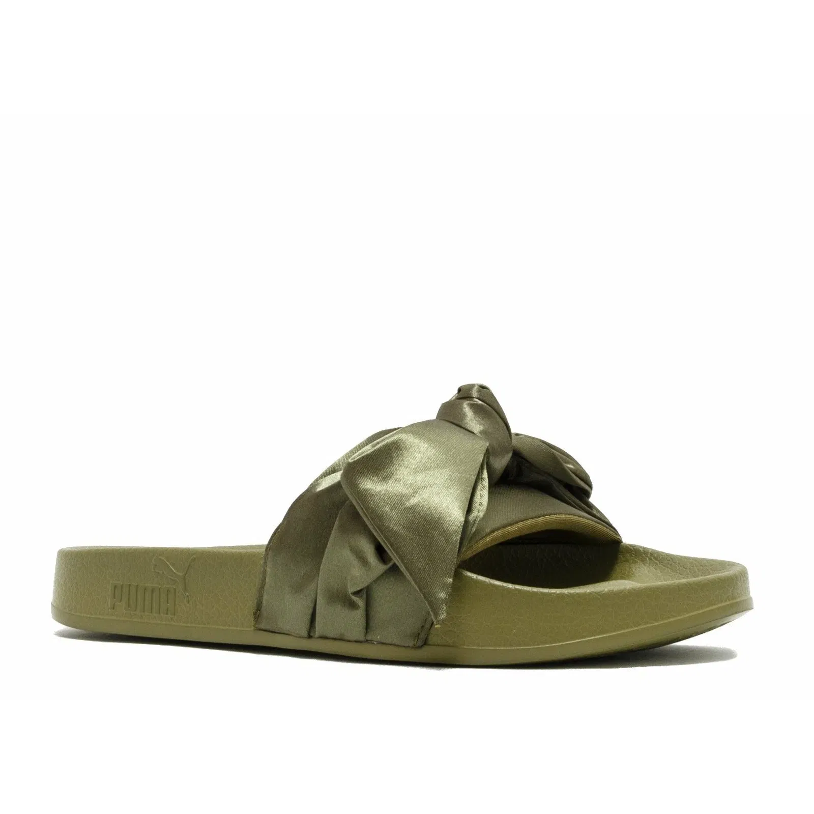Puma Rihanna Fenty X Wmns Bow Slides 'Olive' (2017)