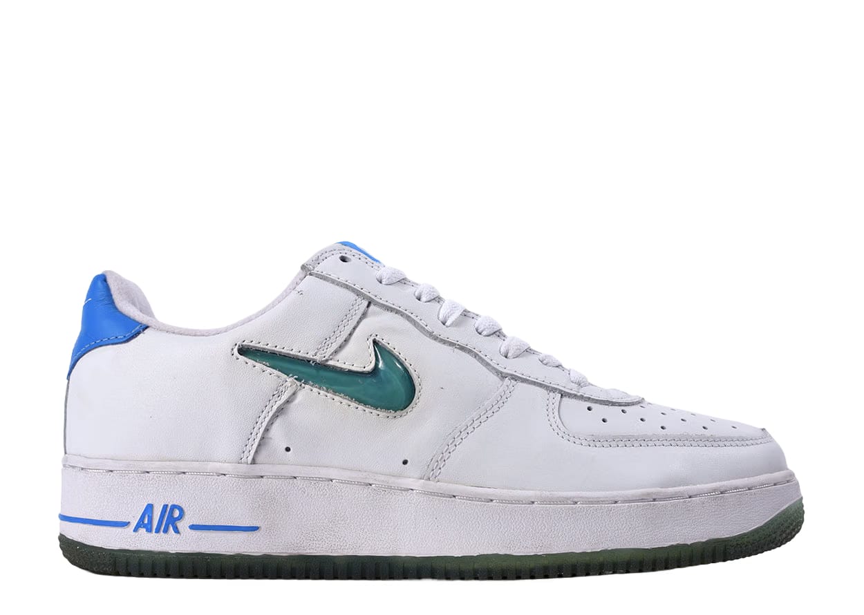 Nike Air Force 1 JSW 'White University Blue' (Wmns) (2003)