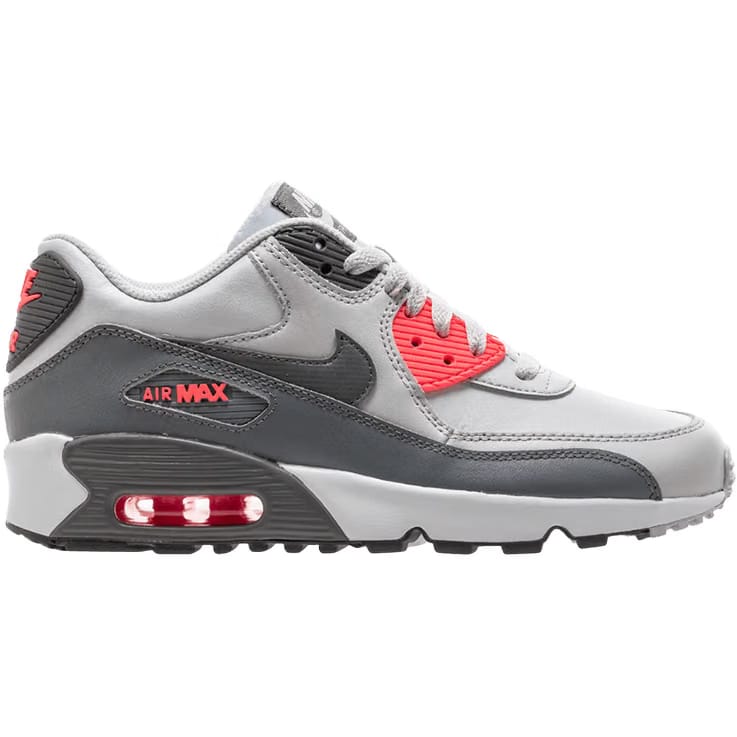 Nike Air Max 90 Leather 'Pure Platinum' (GS/Juniors)