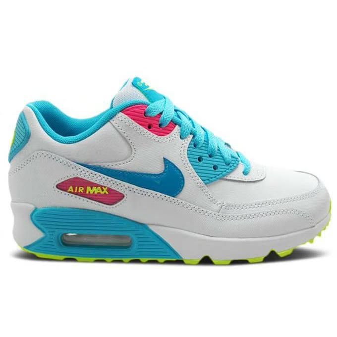 Nike Air Max 90 'White Blue Lagoon' (GS/Juniors) (2007)