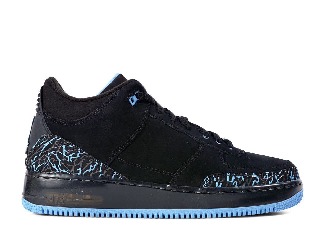 Air Jordan Fusion 3 'Black University Blue' (AJF 3) (2008)