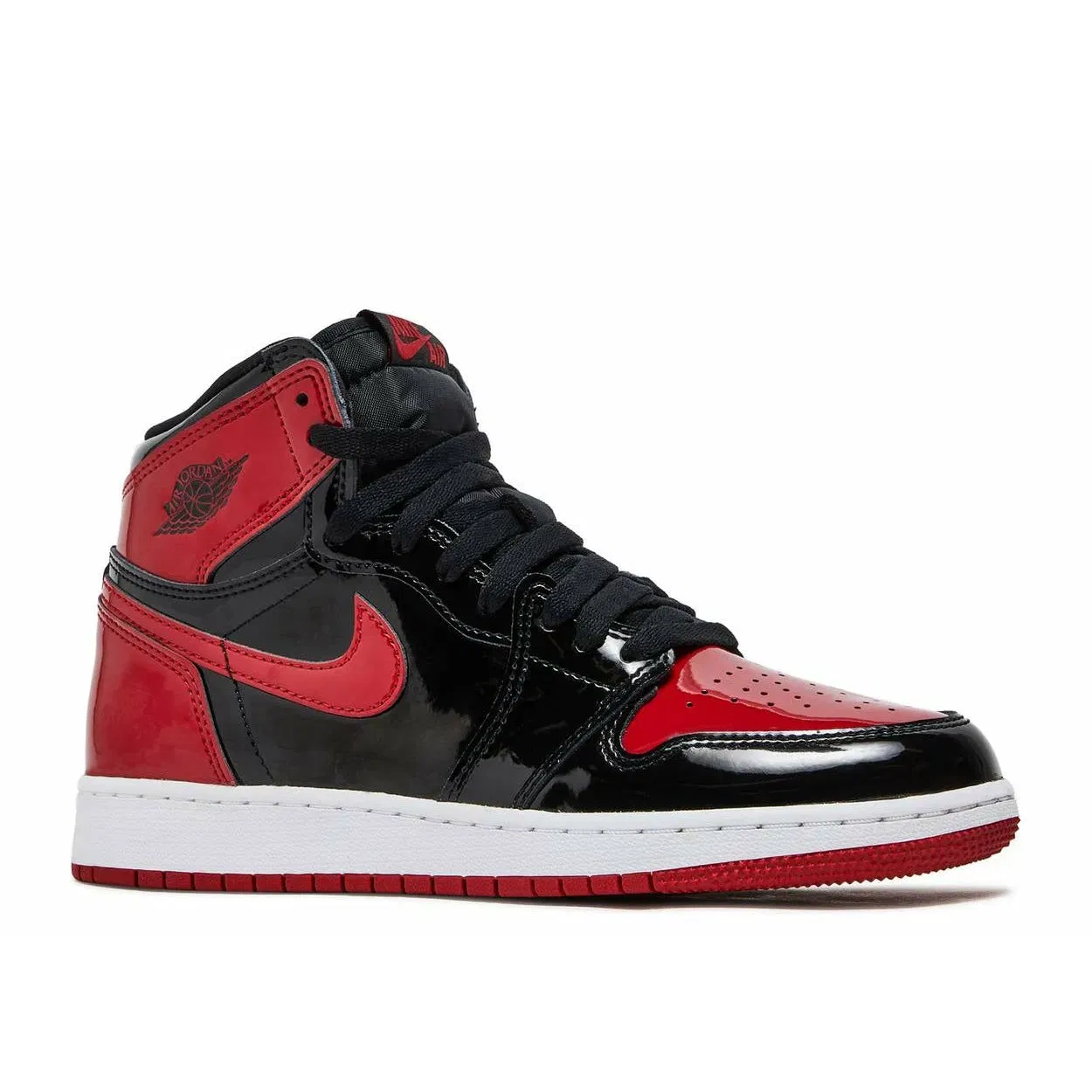 Air Jordan 1 Retro High OG 'Patent Bred' (GS/Juniors) (2021)