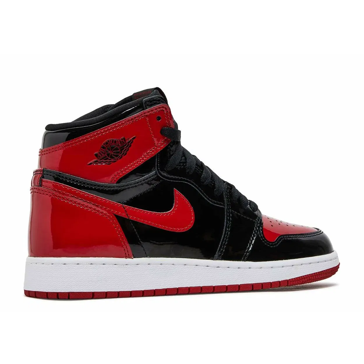 Air Jordan 1 Retro High OG 'Patent Bred' (GS/Juniors) (2021)