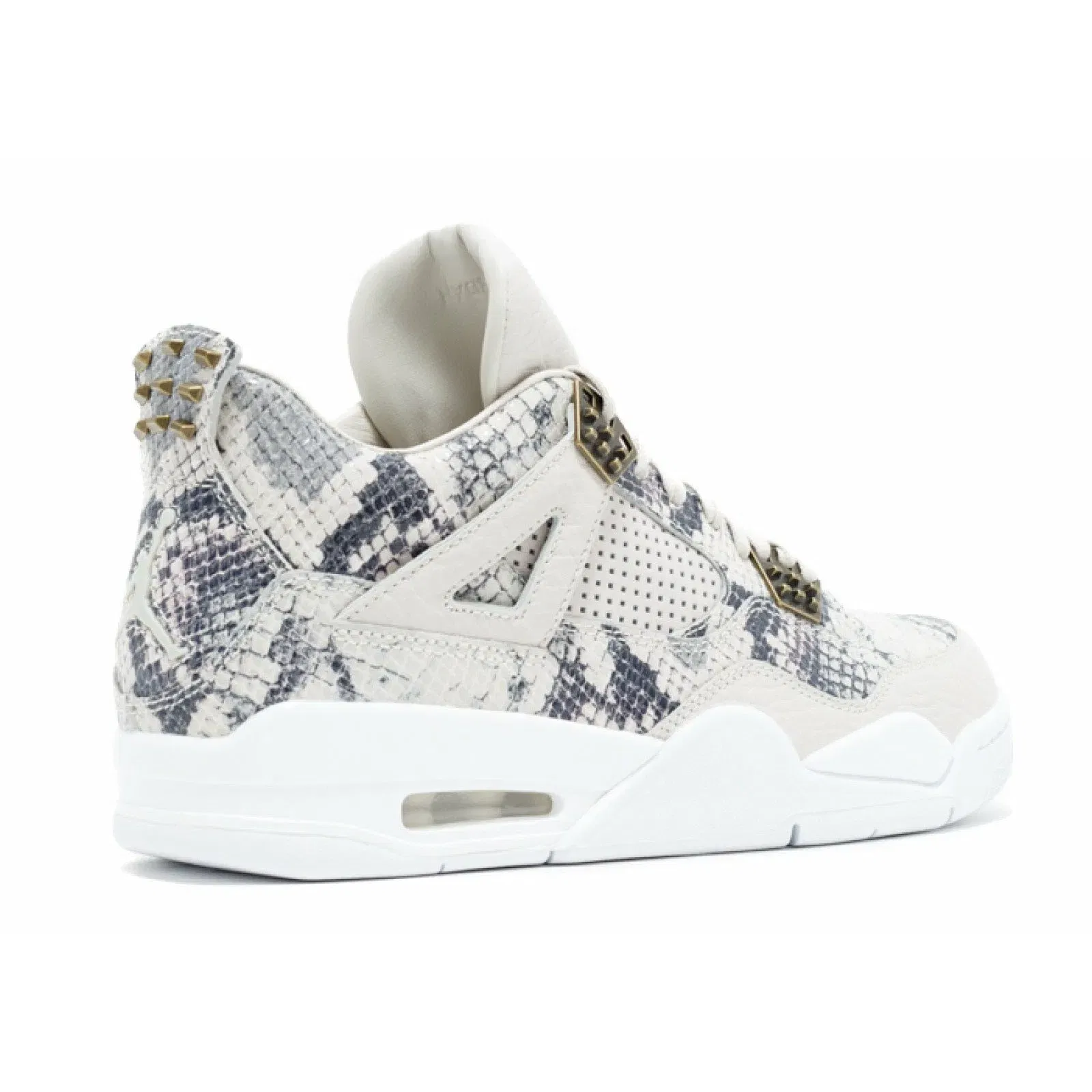 Air Jordan 4 Retro Premium Pinnacle 'White Snakeskin'