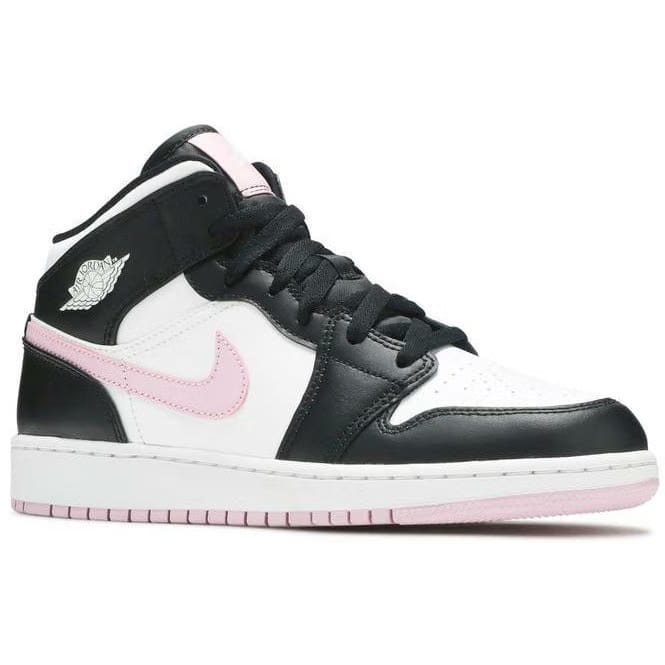 Air Jordan 1 Mid 'White Light Arctic Pink' (GS/Juniors) (2021)