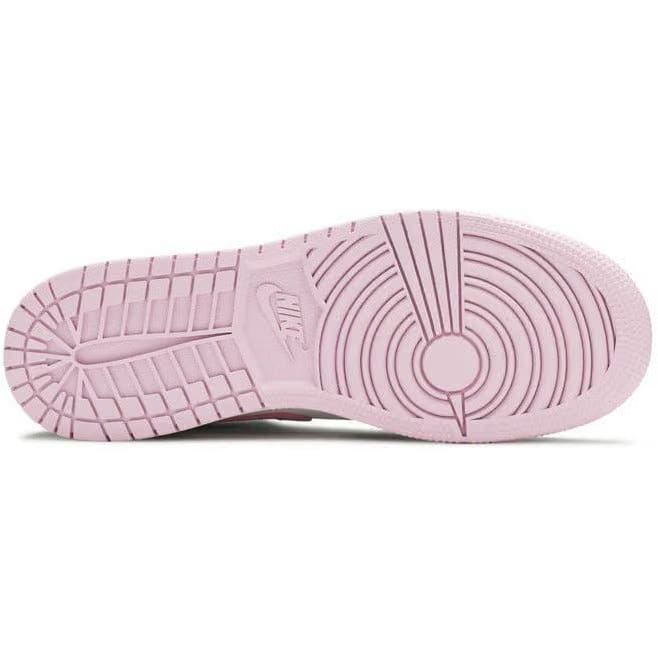 Air Jordan 1 Mid 'White Light Arctic Pink' (GS/Juniors) (2021)