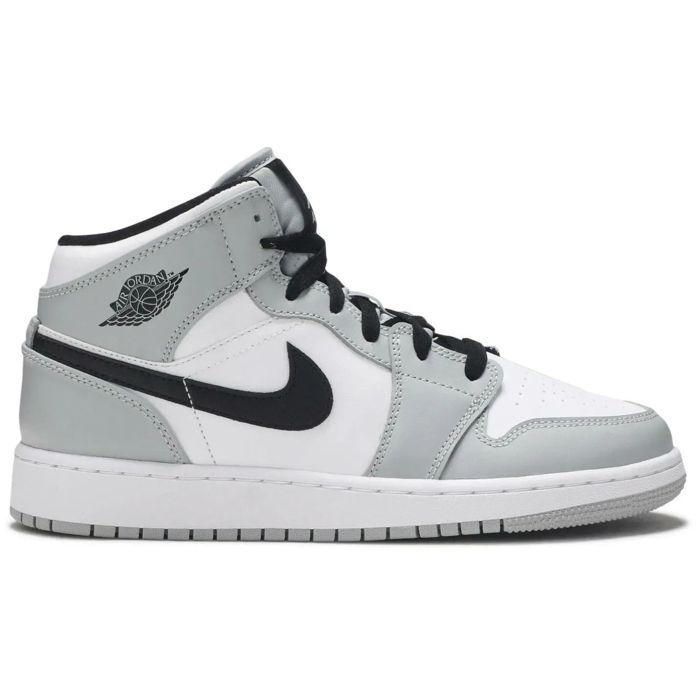 Air Jordan 1 Mid 'Light Smoke Grey' (GS/Juniors) (2020)