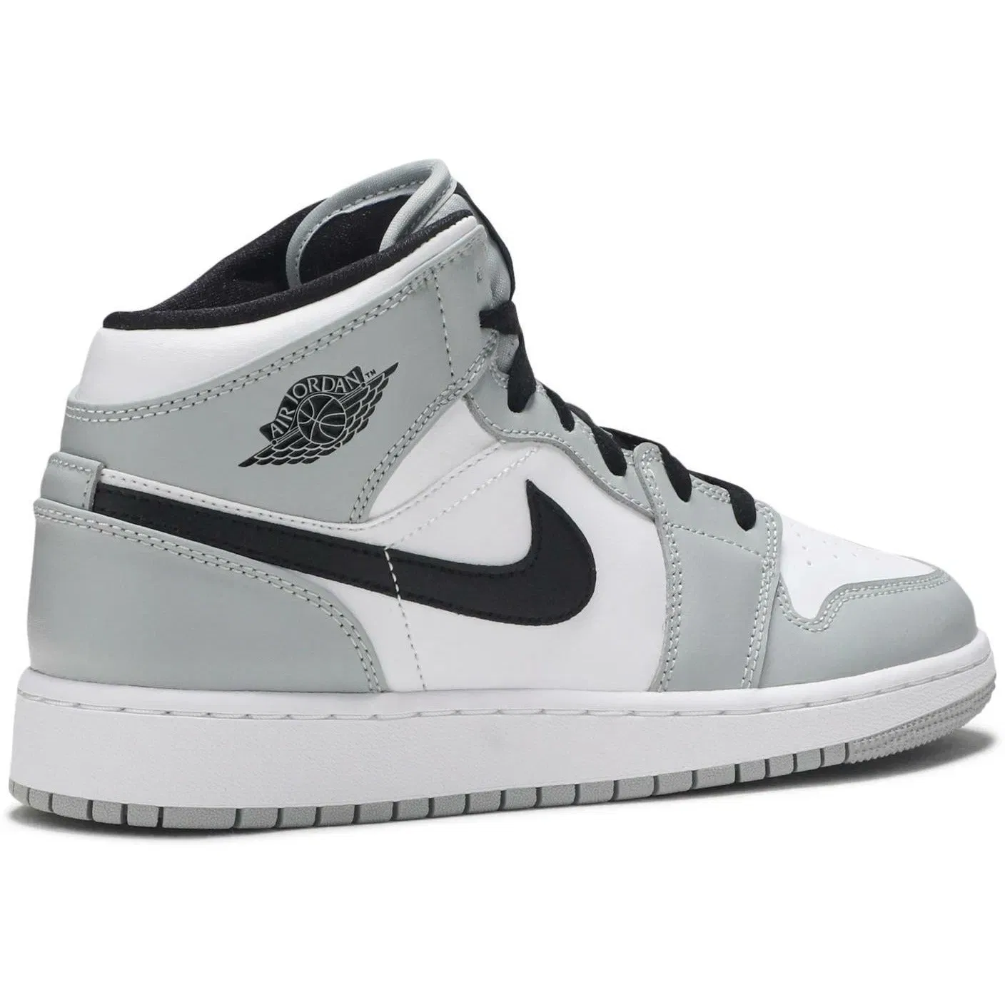 Air Jordan 1 Mid 'Light Smoke Grey' (GS/Juniors) (2020)