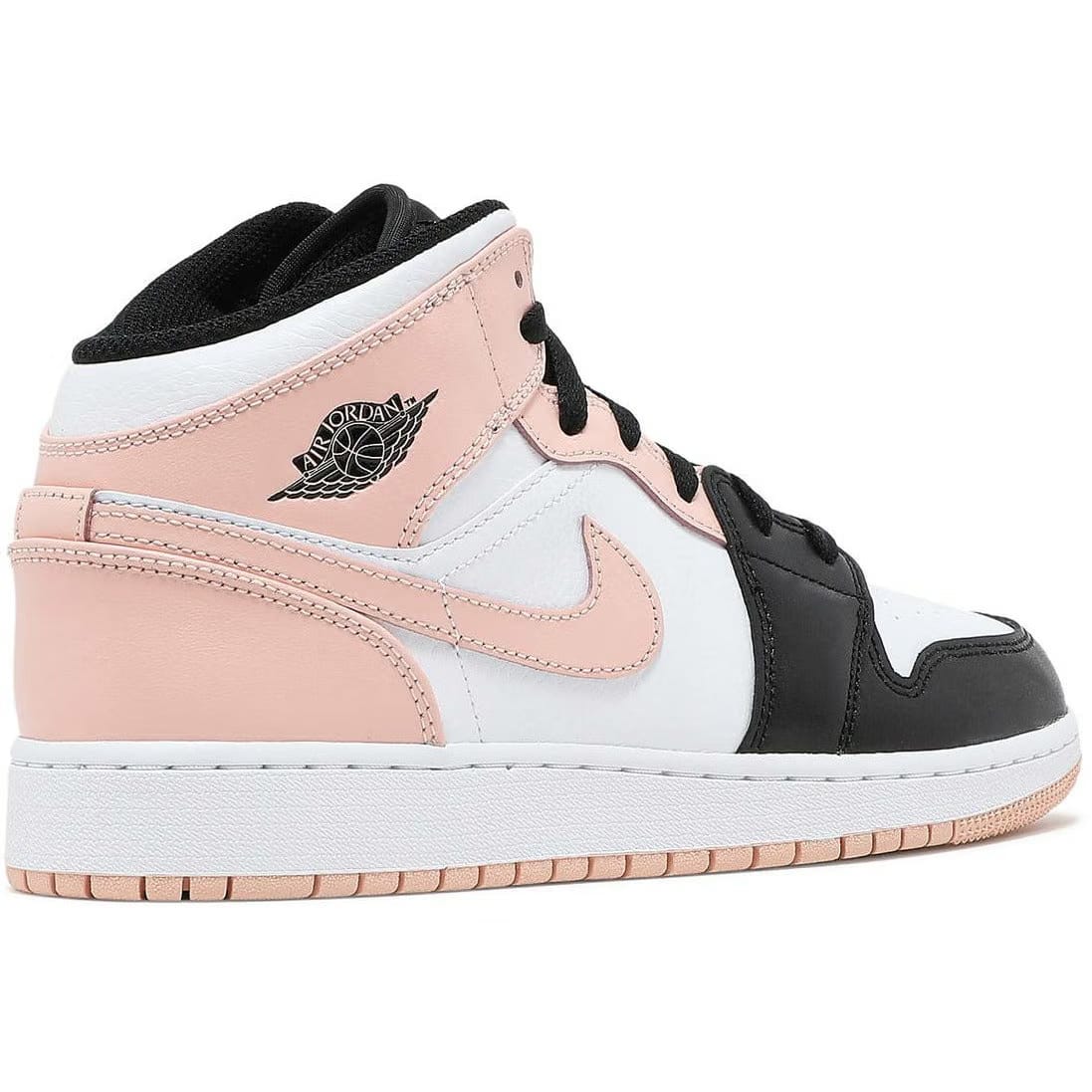 Air Jordan 1 Mid 'Crimson Tint Toe' (GS/Juniors) (2021)