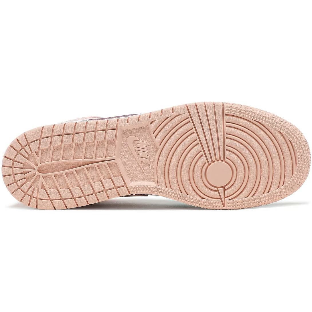 Air Jordan 1 Mid 'Crimson Tint Toe' (GS/Juniors) (2021)