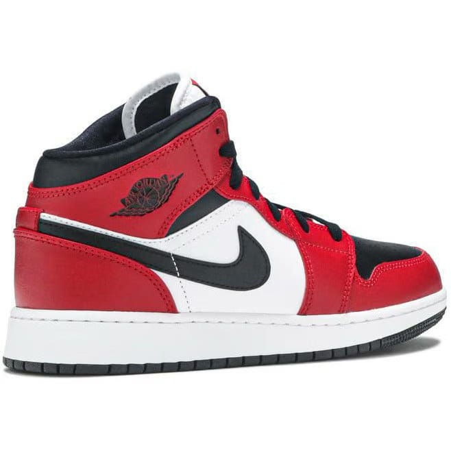 Air Jordan 1 Mid 'Chicago Black Toe' (GS/Juniors) (2020)