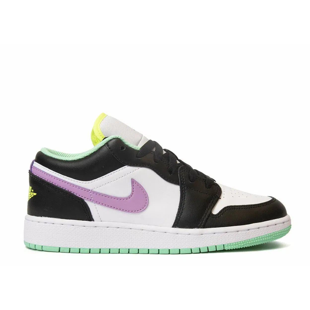 Air Jordan 1 Low 'White Violet Shock' (GS/Juniors) (2021)