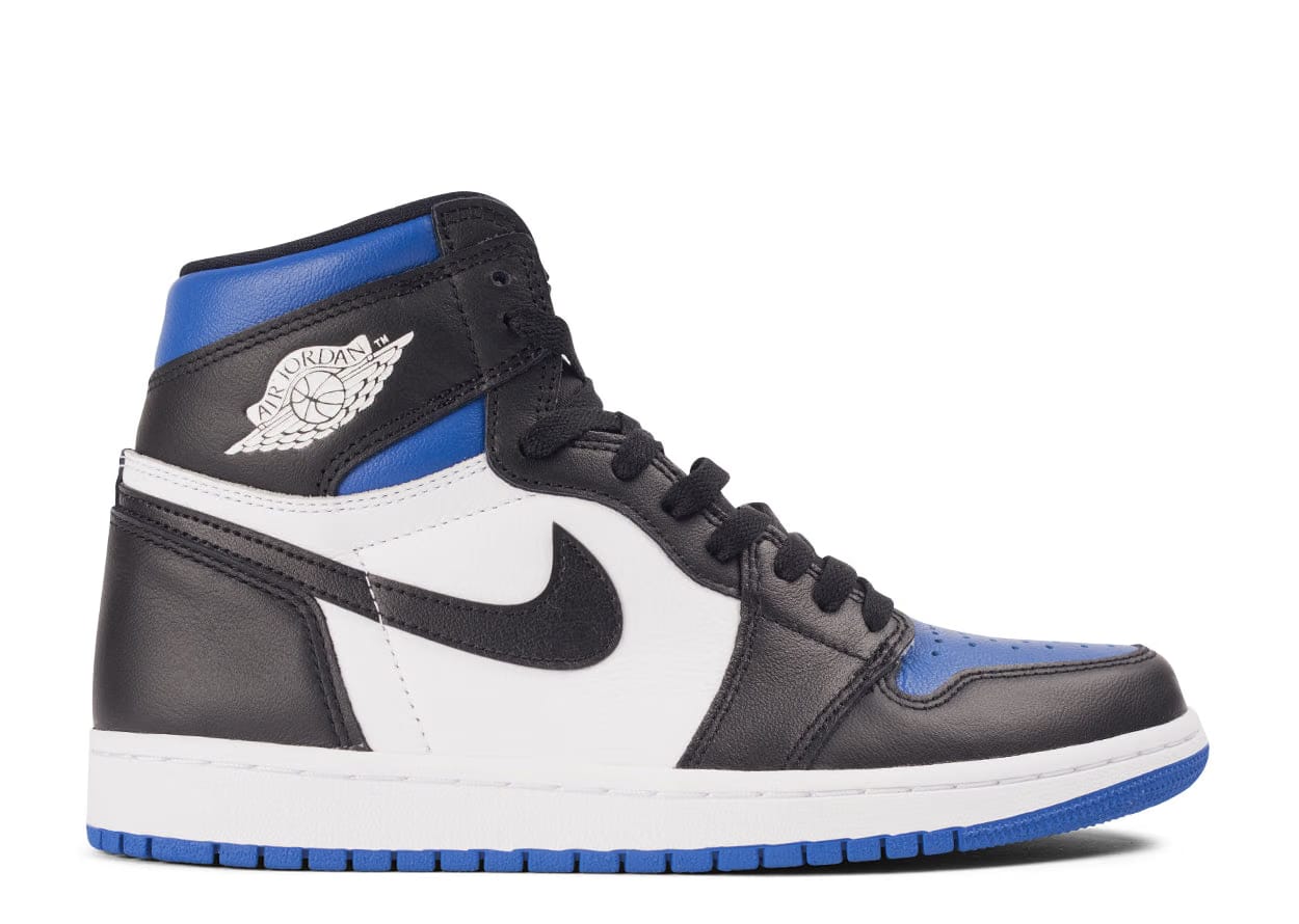 Air Jordan 1 High Retro OG 'Royal Toe' (GS/Juniors) (2020)