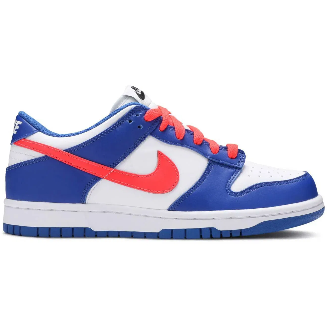 Nike Dunk Low 'Bright Crimson Game Royal' (GS/Juniors) (2021)