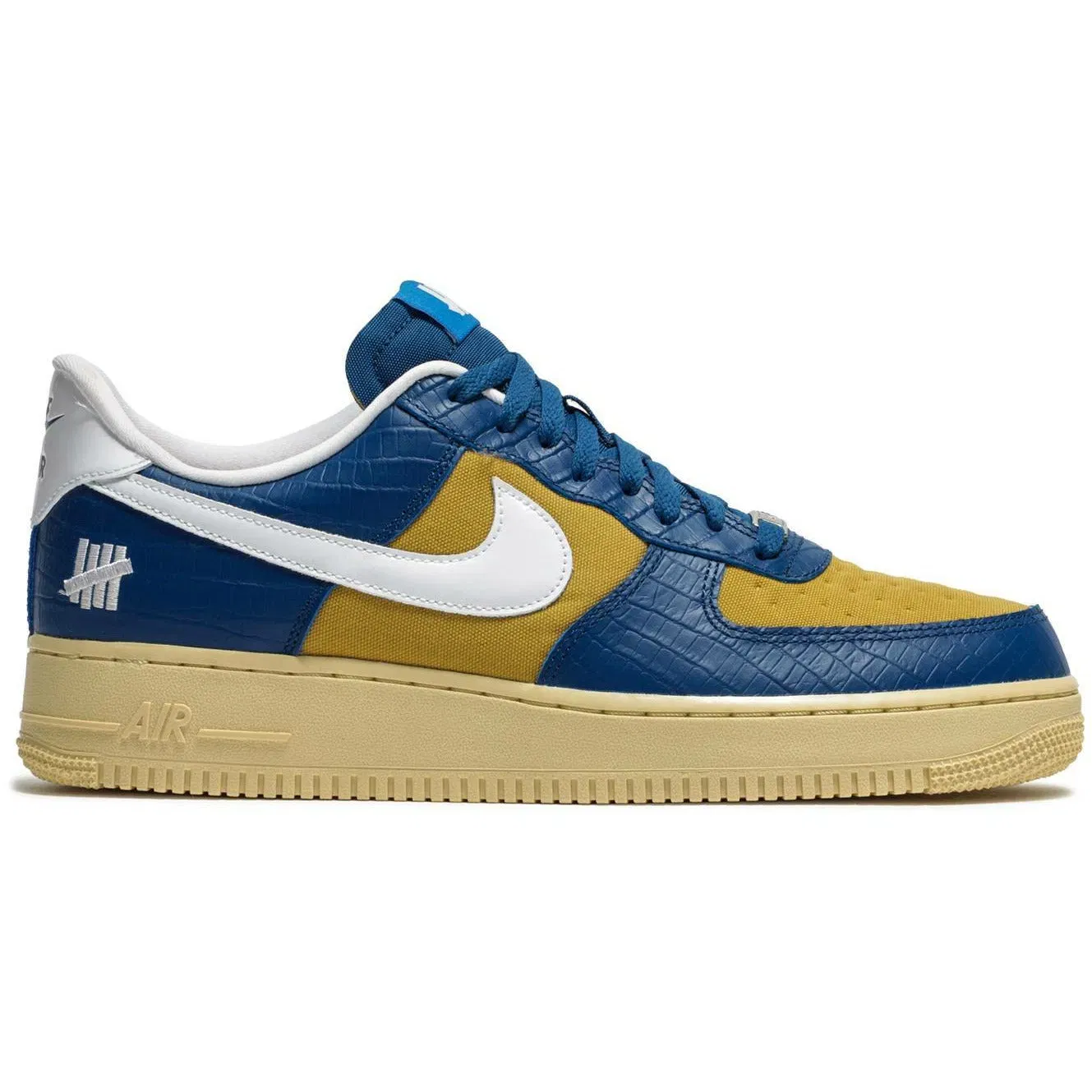 Nike Undefeated x Air Force 1 Low 'Blue Croc' (2021)