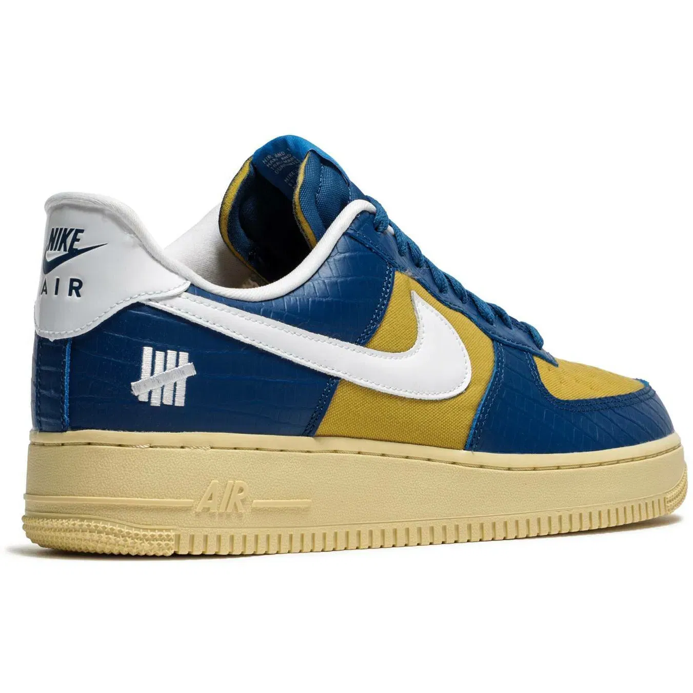 Nike Undefeated x Air Force 1 Low 'Blue Croc' (2021)