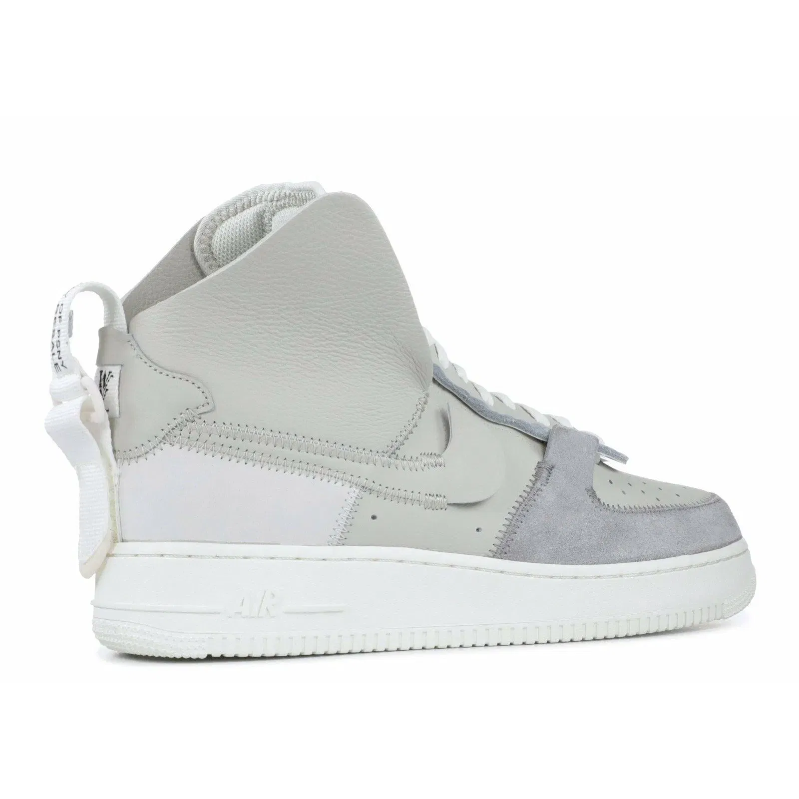 Nike PSNY X Air Force 1 High 'Matte Silver' (2018)