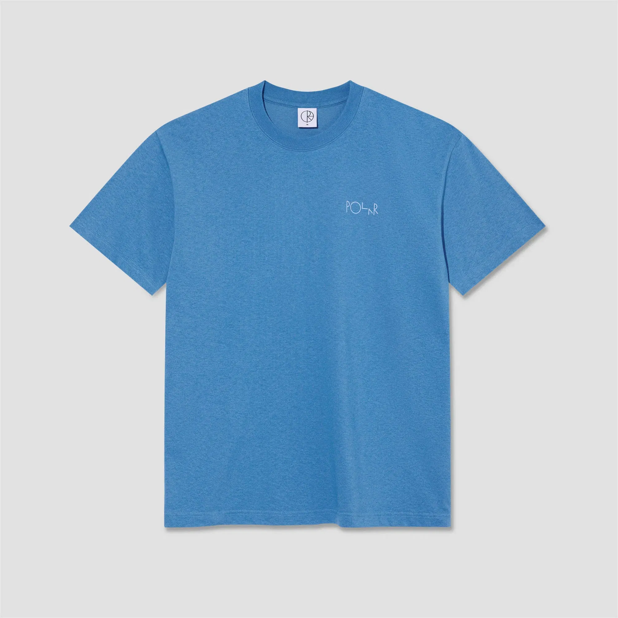 Polar Contrast Stroke Logo T-Shirt French Blue