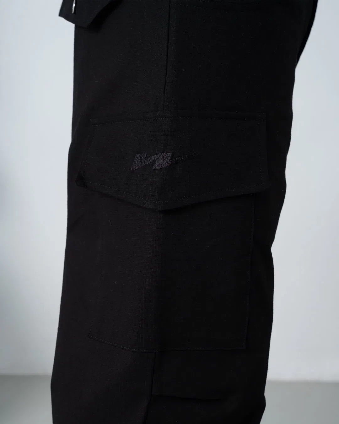 Utility Black Ripstop Pants