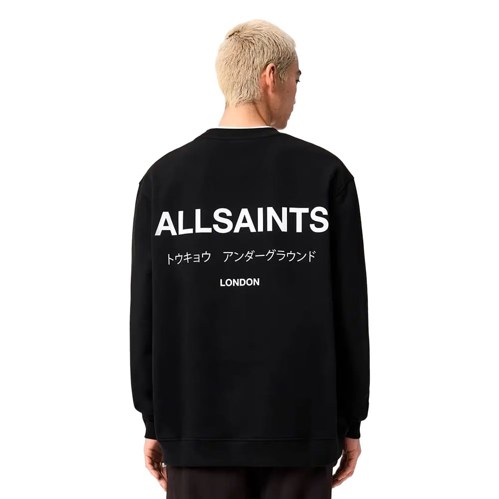 ALLSAINTS Underground Relaxed Fit Crew Neck Sweatshirt