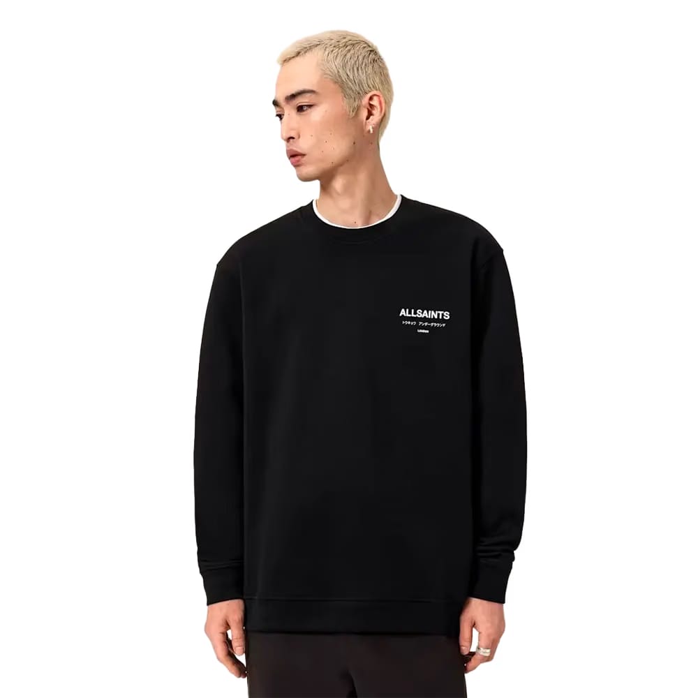 ALLSAINTS Underground Relaxed Fit Crew Neck Sweatshirt