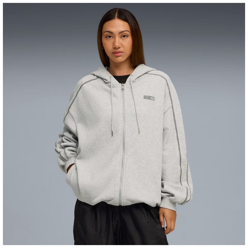 PUMA x ROSÉ T7 Hoodie Grey