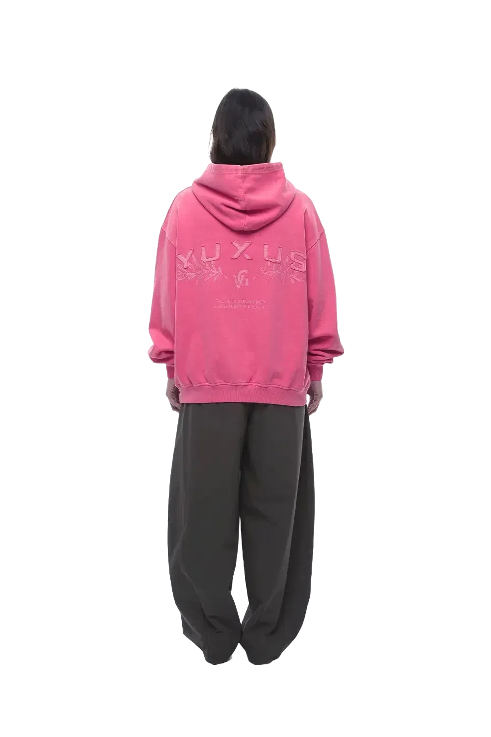 YUXUS MAGENTA VANGUARD HOODIE