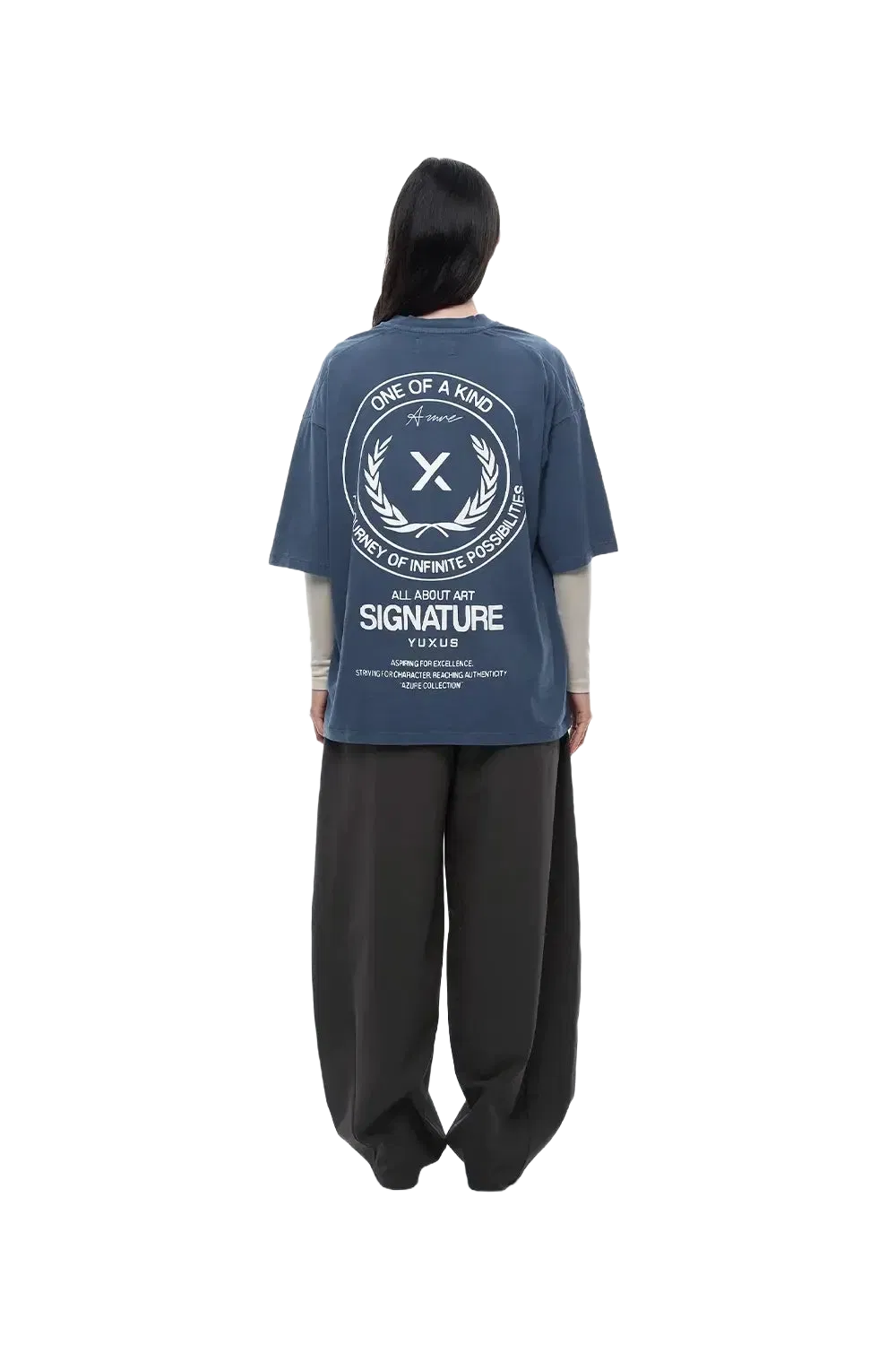 YUXUS DEEPSEA AZURE TSHIRT