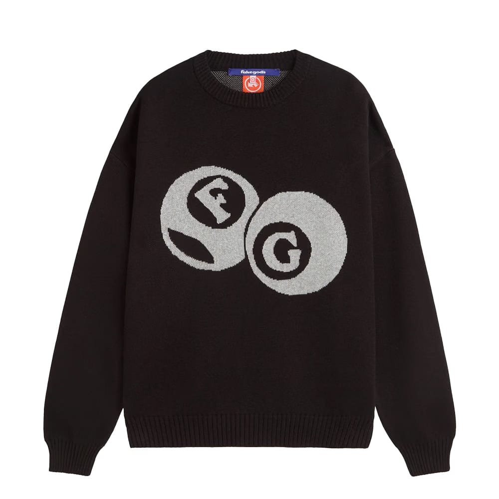 Fakegods Billiard Knitted Sweater Black