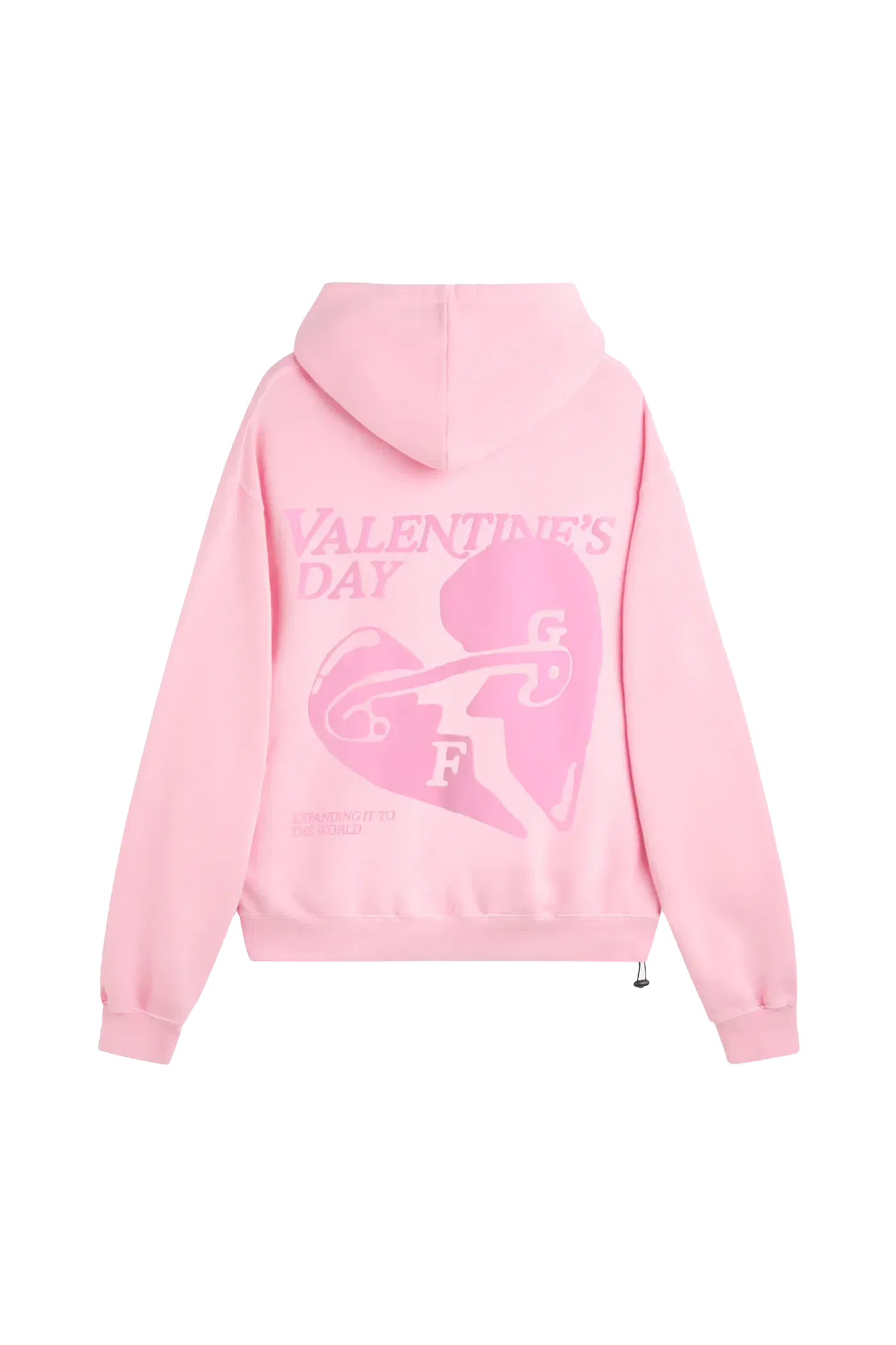 Fakegods Valentines Hoodie Rose
