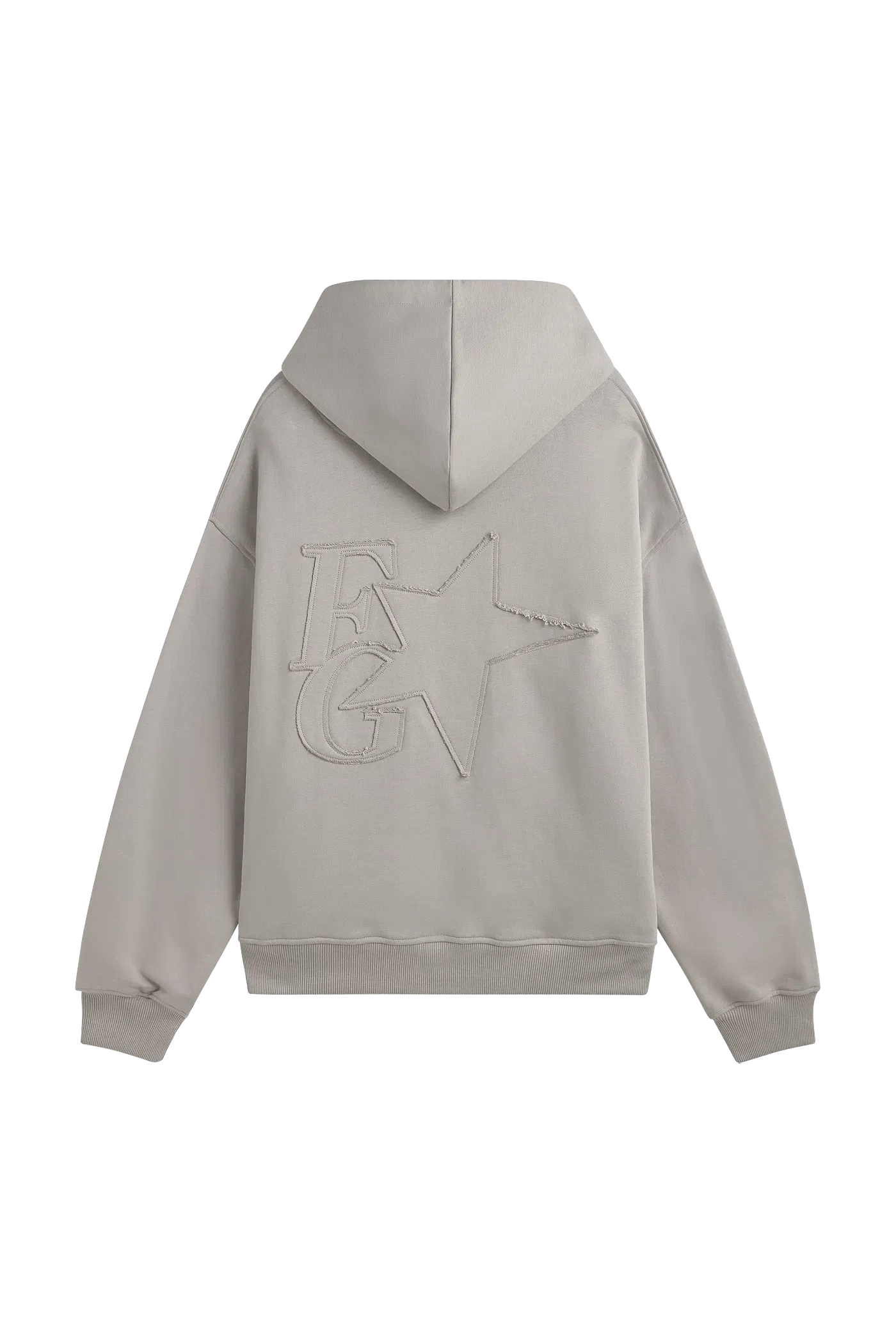 Fakegods Star Hoodie Mid Grey