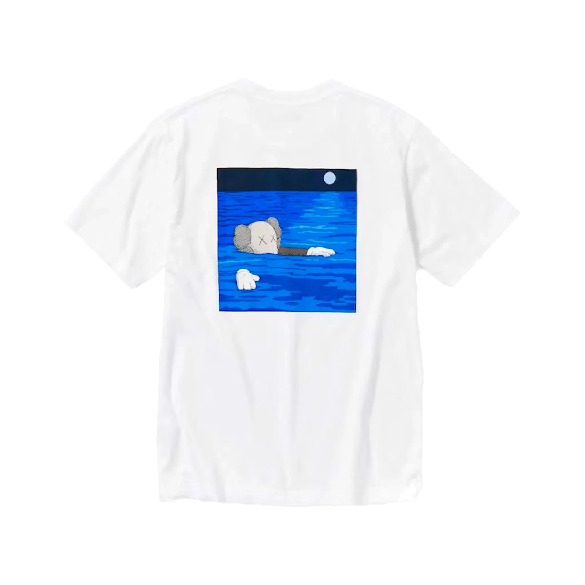 Uniqlo KAWS x Uniqlo UT Short Sleeve Artbook Cover T-shirt Blue